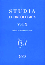 Studia Choreologica X