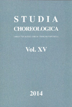 Studia Choreologica Vol. XV